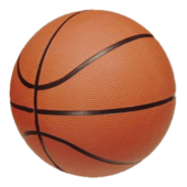 A basketball